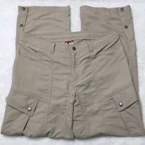 The North Face Women's 100% Nylon Outdoors Khaki Pants Size 14